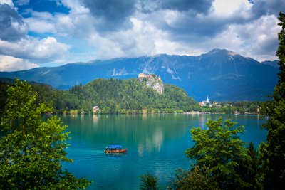 Lake Bled, Slovenia by Unbekannt Unbekannt